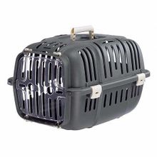 Ferplast Jet 10 Gri 32x47x29 cm Küçük Irk Köpek ve Kedi Taşıma Çantası