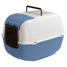 Ferplast Prima Azzurra Kapalı Kedi Tuvaleti 39.5 X 52.5 X 38 Cm