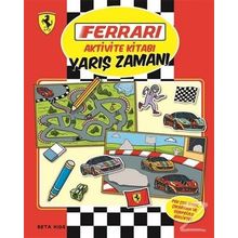 Ferrari Aktivite Kitabı Yarış Zamanı - Sima Özkan Yıldırım