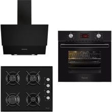 Ferre 8002 + S 1140 + D003 Siyah Ankastre Set
