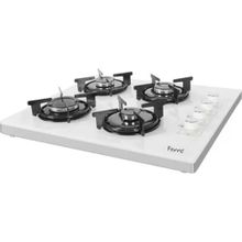 Ferre B2240 Beyaz Cam Set Üstü Ocak