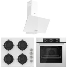 Ferre D087 - CS206 - XE62CB Beyaz 3'lü Ankastre Set