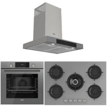 Ferre Flowart Mega RS038 - QMS63CPR - D1021 3'lü Gri Ankastre Set