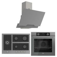 Ferre Fryart Bl Modüler Serisi D065 - BL138 - XE63CPR Gri 3'lü Ankastre Set