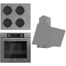 Ferre Fryart CS XE63CPR - CS208 - D079 Gri 3'lü Ankastre Set
