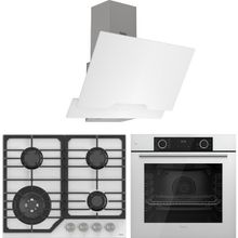 Ferre Fryart Nt Asimetrik D064 - NT026/W - XE63CB 3'lü Beyaz Ankastre Set