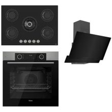Ferre Fryart RS XE63Mi - RS035 - D063 3'lü Inox Siyah Ankastre Set
