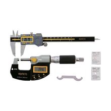 Fett AS-105014 0-1 inç 0-25 mm Asimeto Dijital Dış Çap Mikrometresi