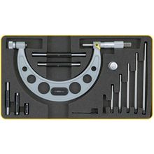Fett AS-111060 0-150 mm Asimeto Mekanik Değiştirilebilir Çubuklu Dış Çap Mikrometresi
