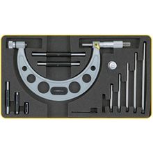 Fett AS-111120 150-300 mm Asimeto Mekanik Değiştirilebilir Çubuklu Dış Çap Mikrometresi