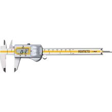 Fett AS-305062 0-150 mm Asimeto IP67 Su Geçirmez Metal Kasa Dijital Kumpas