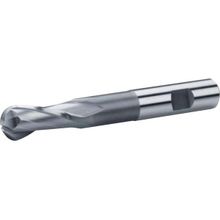 Fett DIN1889 8 mm ZPS Hss Co8 2 Ağızlı Kısa Küresel Parmak Freze