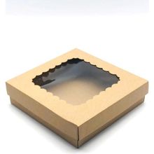 Feza Kutu 23x23x6 cm 10'lu Kraft Çok Amaçlı Kutu Karton Kutu