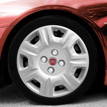 Fiat 14 İnç Amblemli Piano Black 4'lü Takım 216 Jant Kapağı