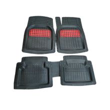 Fiat Albea 2005 2012 Krom Kırmızı Derin Havuzlu Oto Paspas