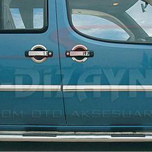 Fiat Doblo 2000 2010 3 Kapı Krom Kapı Kolu