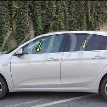Fiat Egea HB Paslanmaz Çelik 4 Parça Krom Cam Çıtası