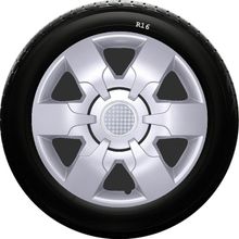 Fiat SKS-SJS 413 16 İnç 4 Adet Kırılmaz Jant Kapağı