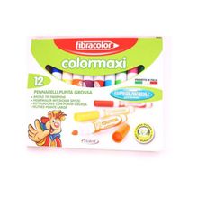 Fibracolor 10640 Subazlı Jumbo 12'li Keçeli Kalem