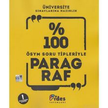 Fides Yayınları ÖSYM Soru Tipleriyle %100 Paragraf