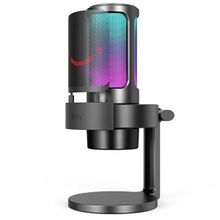 Fifine Ampligame A8 Siyah USB Twitch Youtuber Yayıncı Oyuncu Bilgisayar RGB Mikrofon