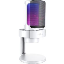 Fifine Ampligame A8 USB Beyaz Oyuncu Bilgisayar Mikrofonu