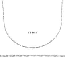 Figaro Gümüş Zincir 1.8 mm - 0.50 mikron