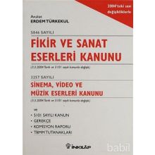 FIKIR VE SANAT ESERLERI KANUNU - ERDEM TÜRKEKUL