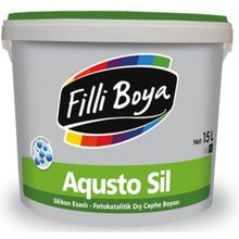 Filli Boya 15 lt 11S Aqustosil Silikonlu Fotokatalitik Dış Cephe Boyası
