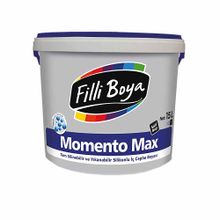Filli Boya Momento Max Silikonlu Kar Beyazı 15 lt İç Cephe Duvar Boyası