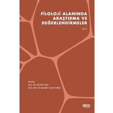 Filoloji Alanında Araştırma Ve Değerlendirmeler - Kolektif