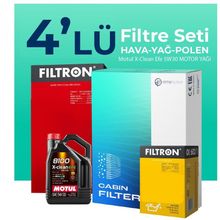 Filtron BMW 1.18İ Motul Motor Yağlı 2019-2023 4'lü Bakım Seti