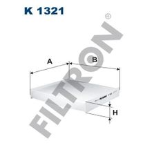 Filtron Clio Iv 12 Logan II 13 Sandero Stepway II Polen Filtresi