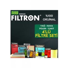 Filtron VW Transporter T5 2.0 TDI 2004-2009 4'lü Filtre Bakım Seti