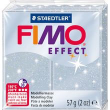 Fimo Glitter Silver Effect 57 gr Polimer Kil