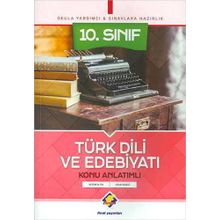Final Yayınları 10.sınıf Türk Dili Ve Edebiyatı Konu Anlatımlı