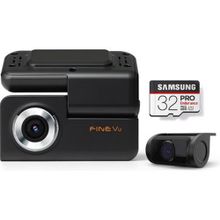FineVu GX30 Full HD 2 Kameralı Wifi Gps Adas Entegra Araç Kamerası
