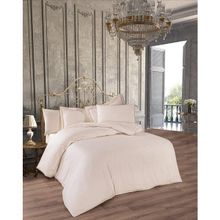 Finezza 1177 200x220 cm 6 Parça Bella Bambu Jakar Kumaş Krem Çift Kişilik Nevresim Takımı