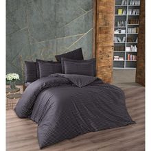 Finezza 1179 200x220 cm 6 Parça Bella Bambu Jakar Koyu Gri Çift Kişilik Nevresim Takımı