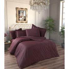 Finezza 1180 200x220 cm 6 Parça Bella Bambu Jakar Bordo Çift Kişilik Nevresim Takımı