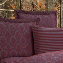Finezza 60x80 cm 2'li Monaco Bambu Jakar Kumaş Bordo Oksford Yastık Kılıfı