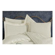 Finezza 60x80 cm Odesa Bambu Jakar Kumaş Krem 2'li Oksford Yastık Kılıfı