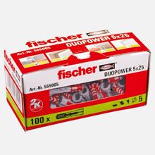 Fıscher Duopower 100 Adet 5x25 Dübel