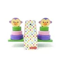 Fisher Price Ahşap Maymun Denge Kulesi