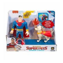 Fisher Price HGL02 DC League of Super Pets - Superman ve Krypto