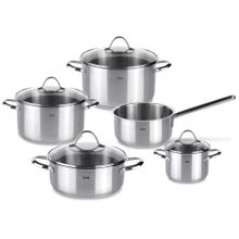 Fissler Paris 9 Parça Çelik Tencere Takımı