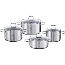 Fissler Viseo 8 Parça Çelik Tencere Seti