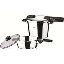 Fissler Vitaquick Bluepoint 6+3.5 lt 2'li Çelik Düdüklü Tencere Seti