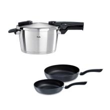 Fissler Vitaquick Premium 4.5 lt Düdüklü Tencere+Tava