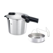 Fissler Vitaquick Premium 6 lt Düdüklü Tencere ve Buharlı Pişirme Aparatı